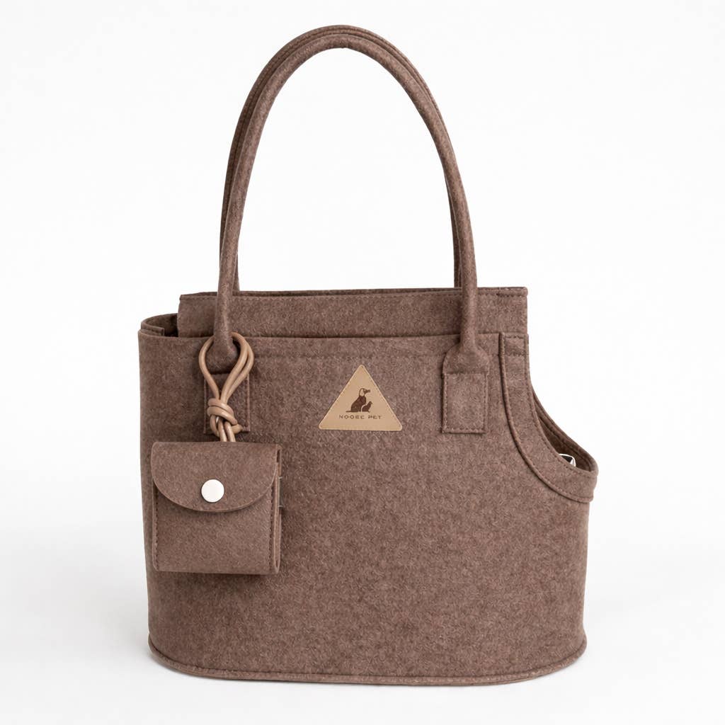 Noëlle | Structured Felt Pet Carrier