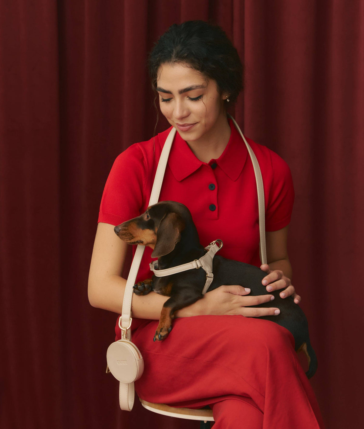 Jala | Vegan Leather Harness – Ivory