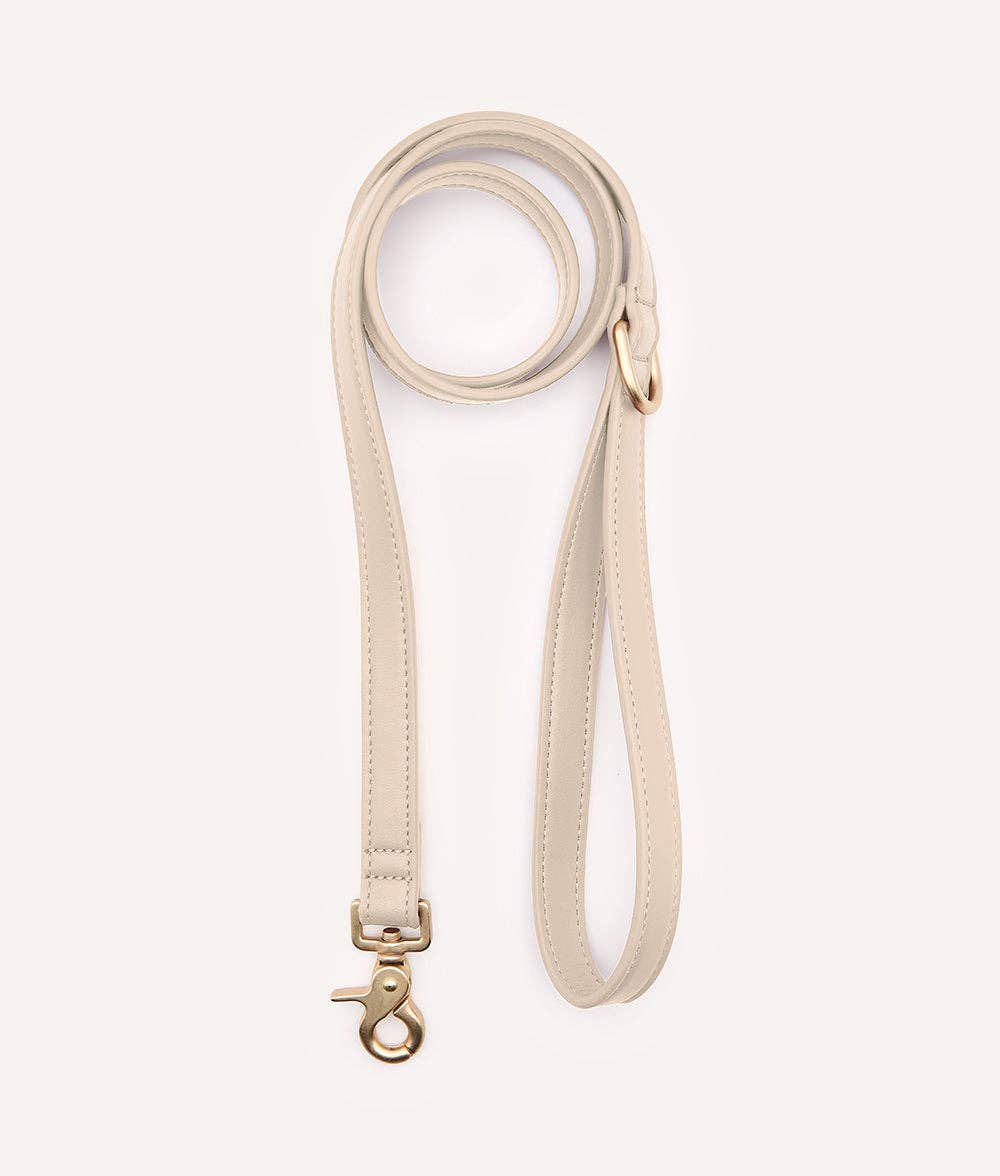 Jala | Vegan Leather Leash - Ivory
