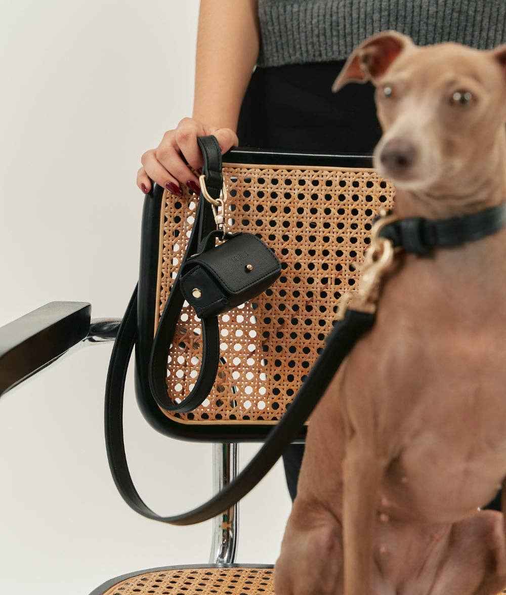 Jala | Vegan Leather Collar - Black
