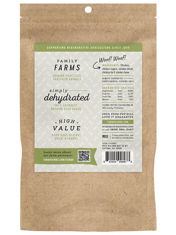 Chicken | Natural Training Treats – 4.5 oz