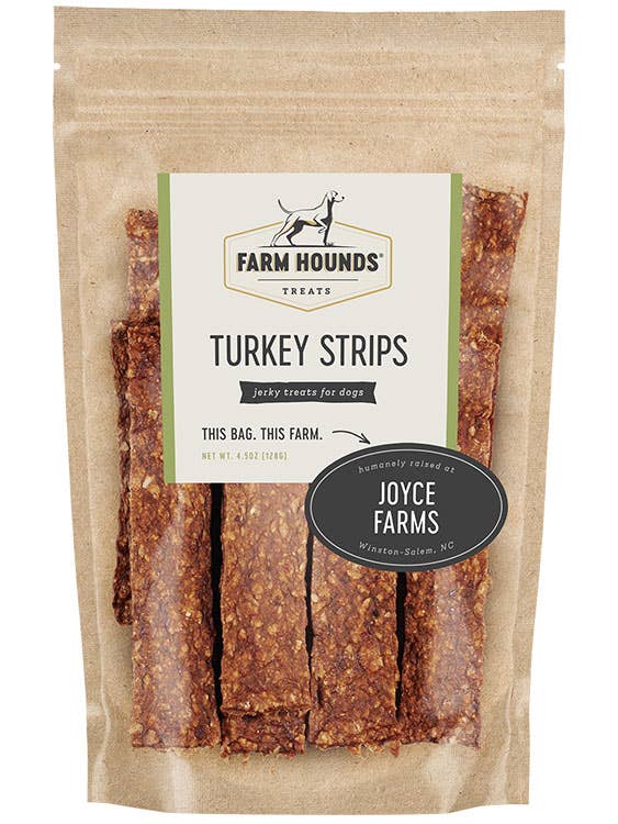 Turkey | Natural Dog Treat Strips – 4.5 oz