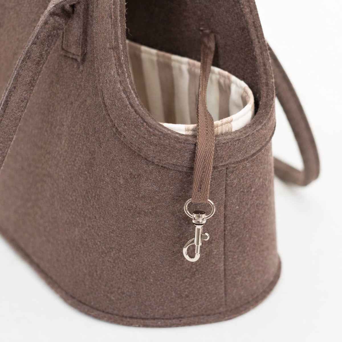 Noëlle | Structured Felt Pet Carrier