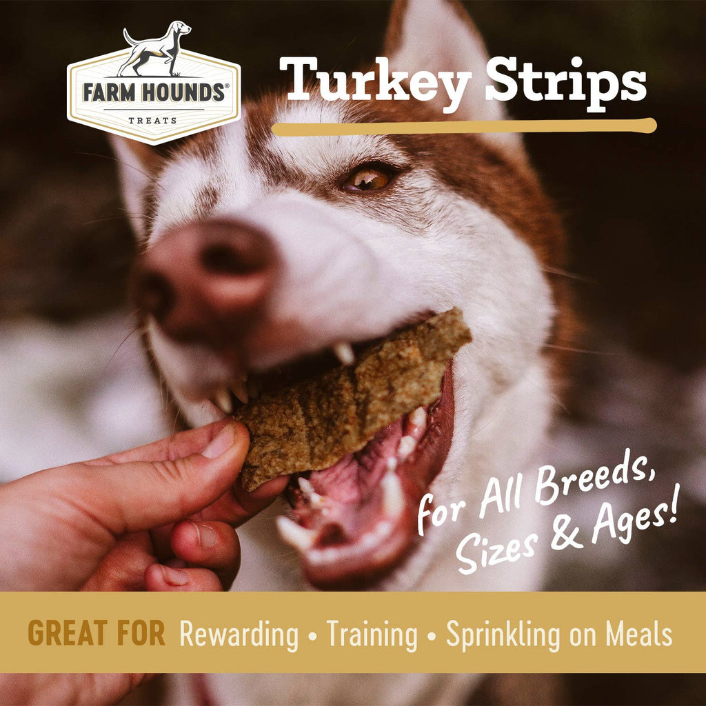 Turkey | Natural Dog Treat Strips – 4.5 oz